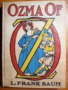 Front cover of the First edition copy of The Ozma of Oz