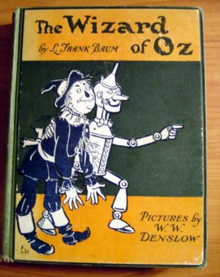 wizard of oz book 5th edition, 1st state $100