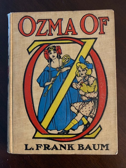 Ozma of Oz cover illustration