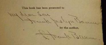 Frank Baum signature