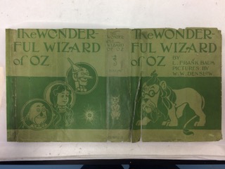 Wonderful Wizard of Oz dust jacket complete