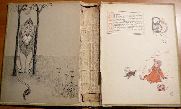 first edition end papers