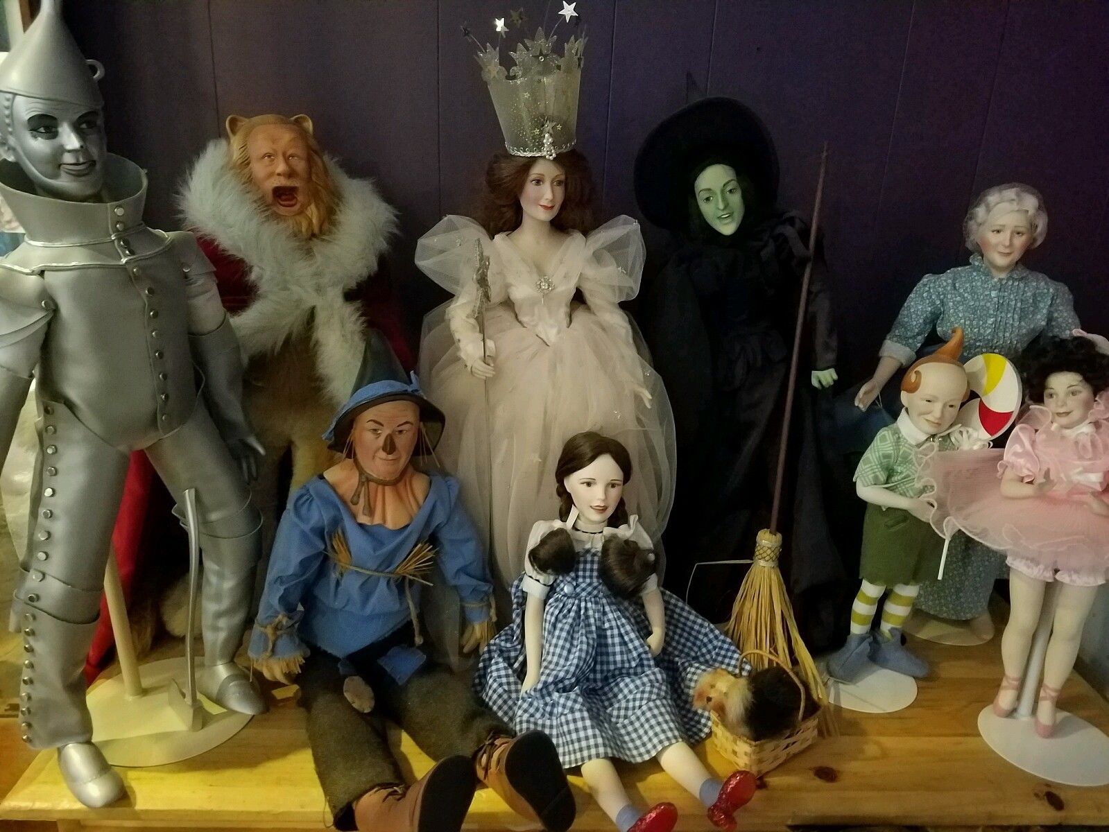 the wizard of oz doll collection