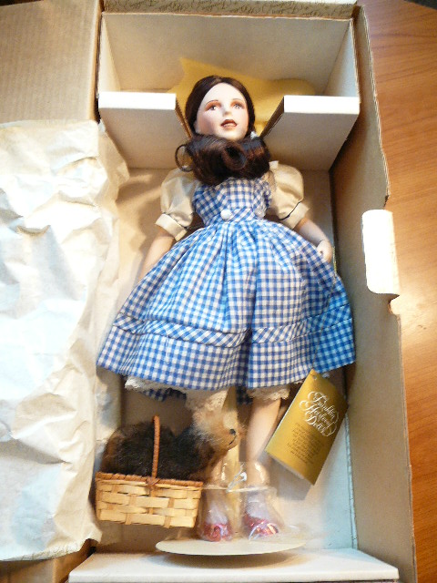 wizard of oz porcelain doll set