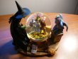 WIZARD OF OZ Wicked Witch & Flying Monkey SNOW GLOBE with music