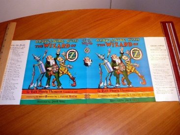 Wizard of Oz > Facsimile Oz Djs > Facsimile dust jacket for