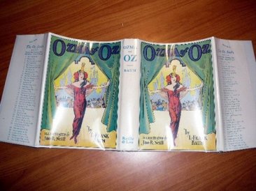 Original dust jacket for Ozma of Oz - $109.9900