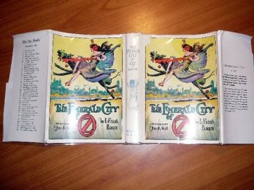 Original dust jacket for Emerald City of Oz - $74.9900