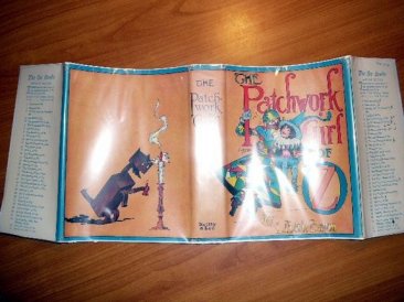 Original dust jacket for Patchwork Girl of Oz - $89.9900