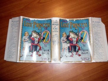 Original dust jacket for Lost Princess of Oz - $74.9900