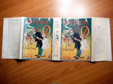 Original dust jacket for Magic of Oz - $89.9900