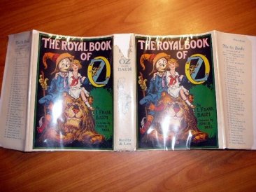 Original dust jacket for Royal Book of Oz - $99.9900