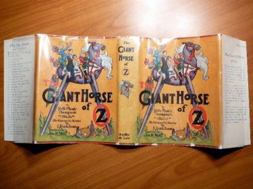 Original dust jacket for Giant Horse of Oz - $119.9900