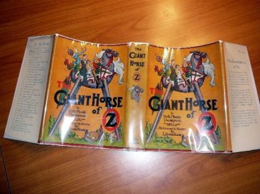 Original dust jacket for Giant Horse of Oz - $109.9900