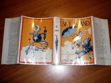 Original dust jacket for Sky Island of Oz - $49.9900